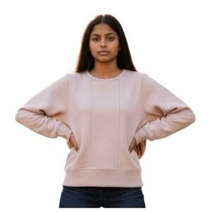 7 For All Mankind Oversized Women's Size Small Academia Loungewear Sweatshirt